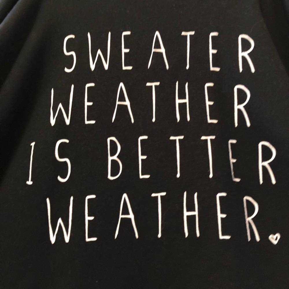 Off the shoulder sweater